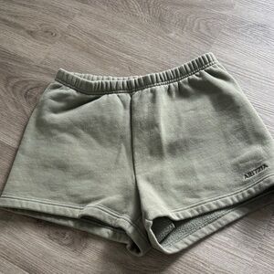 Aritzia Sage Green Athletic Shorts